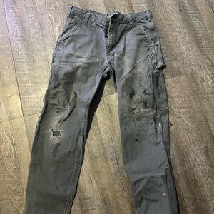 Carhartt Men's Dark Gray Cargo Pants